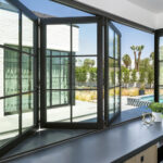 Foldable Glass Window