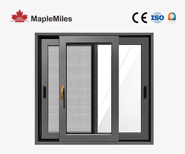 MapleMiles Aluminum Sliding Windows