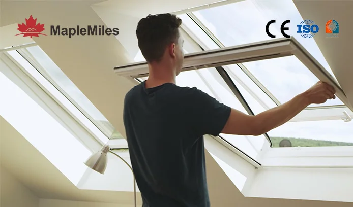 Installation of Manual Skylight