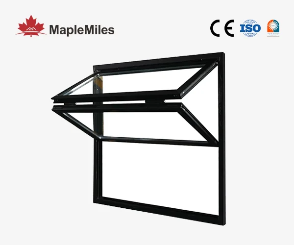 Aluminum Vertical Folding Windows