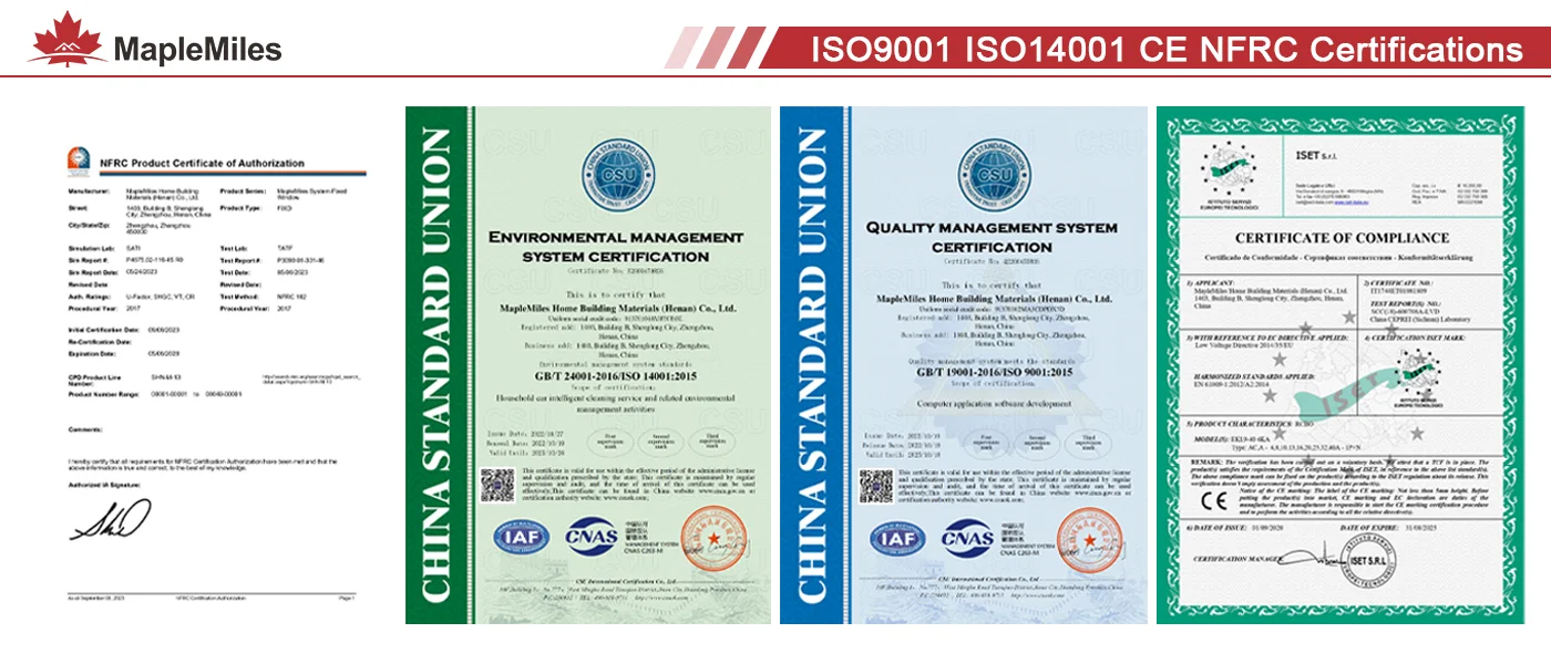 MapleMiles Certificates