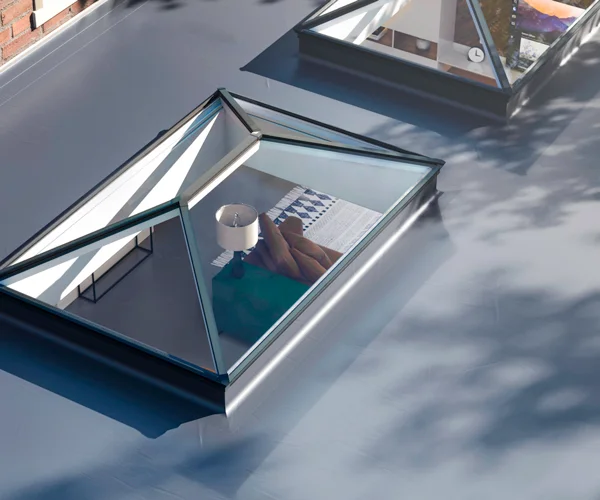 Pyramid Fixed Skylight Window