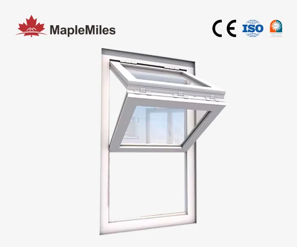 UPVC Vertical Folding Windows