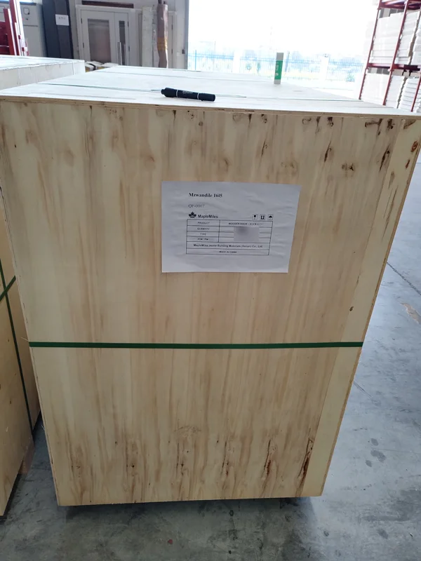 Wood Package of Doors to Swaziland