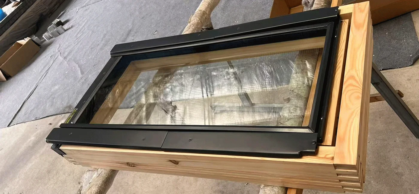 Aluminum Clad Wood Skylight to Portugal
