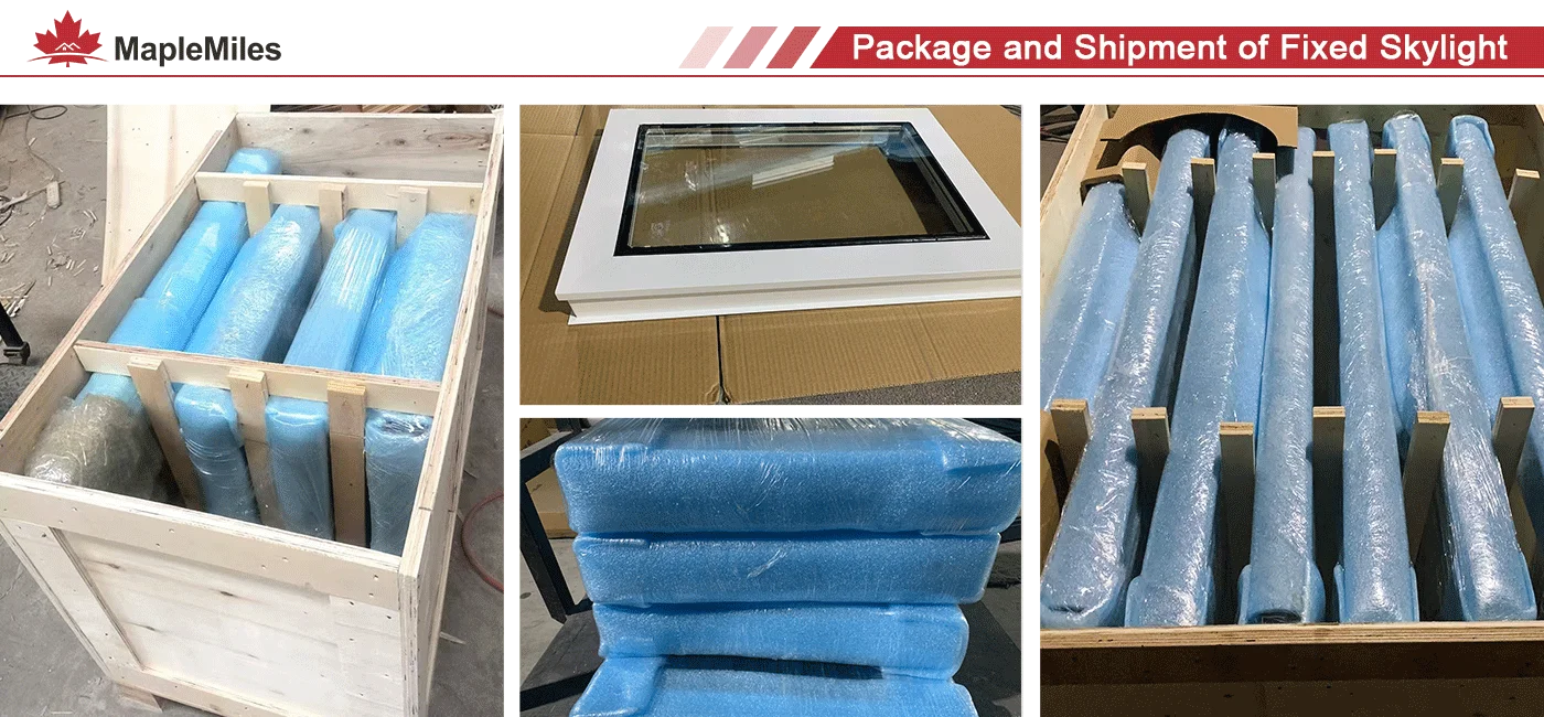 Cases of Fixed Skylight Window