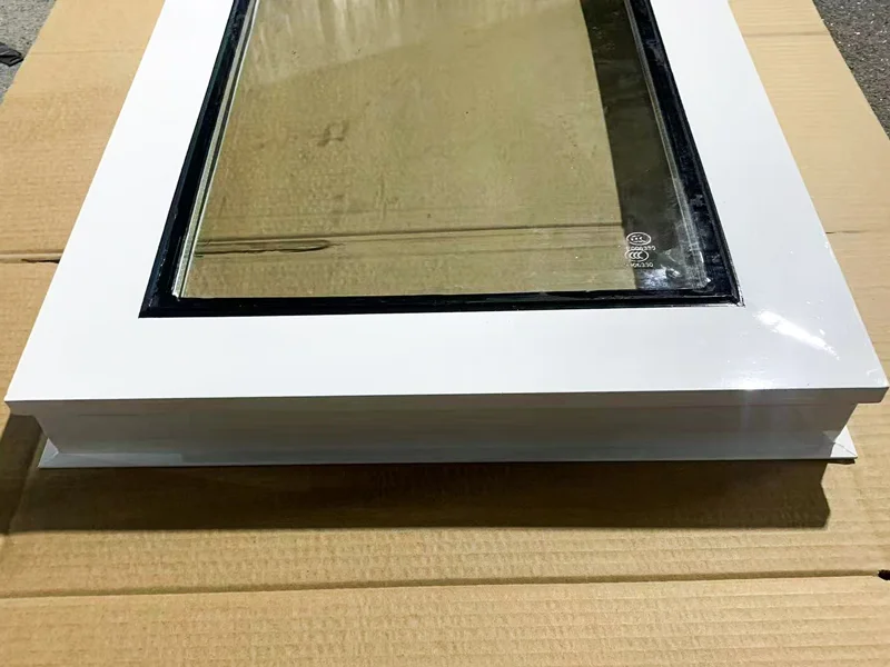Glass to Strip Details of Fixed Skylight