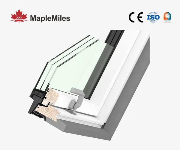 Energy saving Glass for Pivot Roof Windows