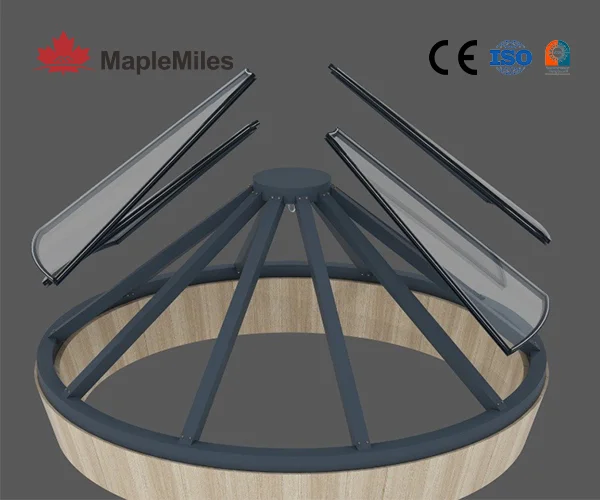 Pyramid Skylight Solution